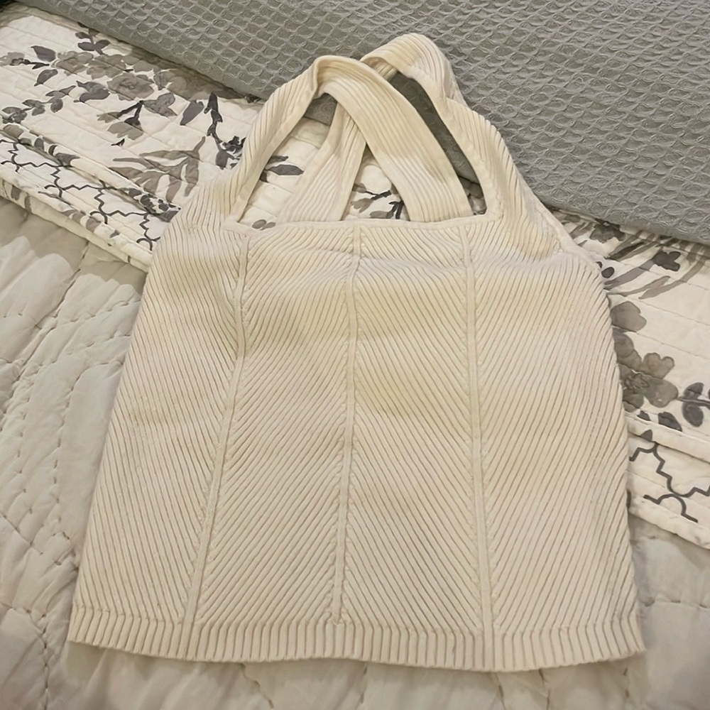 Abercrombie sweater crop top
